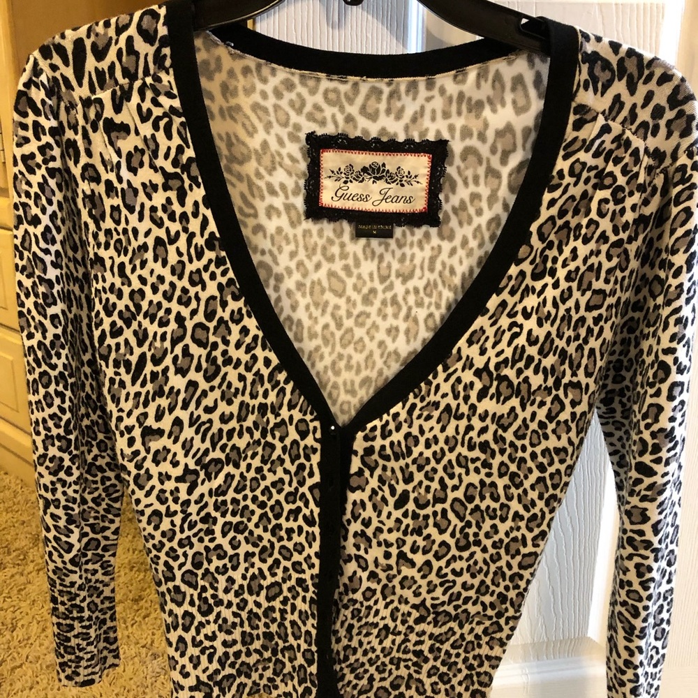 Guess cropped cardigan
